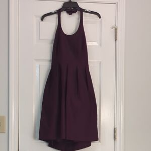Weddington Way Deep Purple Backless Dress
